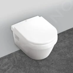 Villeroy & Boch Architectura - Wand-WC, Abgang Waagerecht, DirectFlush, CeramicPlus, Alpinweiß 5684R0R1 -Villeroy & Boch 77cf27a9447a8627929416f1