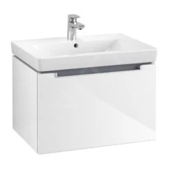 Villeroy & Boch Subway 2.0 - Waschtischunterschrank, 637x420x454 Mm , 1 Auszug, Glossy White A68800DH