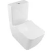Villeroy & Boch Venticello - Stand Tiefspül WC Für Kombination, Vario Abgang, DirectFlush, CeramicPlus, Alpinweiß 4612R0R1 -Villeroy & Boch 7c7f9be71d3c2127d116e1eb