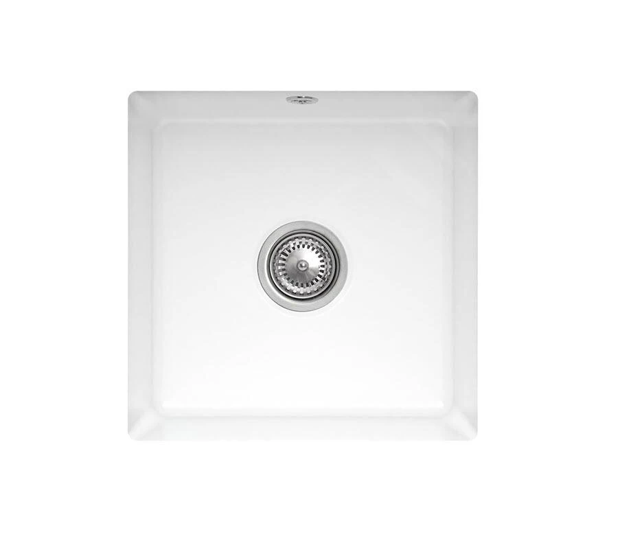 Villeroy & Boch Subway 50 - Keramikspüle, 44x44 Cm, CeramicPlus, Alpinweiß 332501R1 3 Villeroy & Boch Subway 50 - Keramikspüle, 44x44 Cm, CeramicPlus, Alpinweiß 332501R1