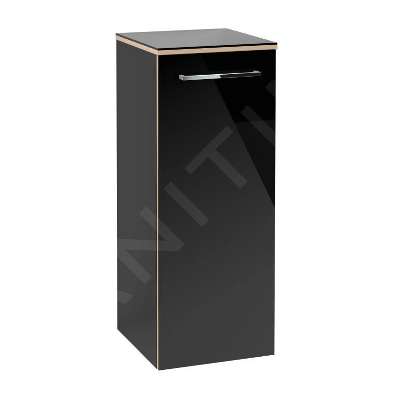 Villeroy & Boch Avento - Seitenschrank, 350x890x373 Mm, 1 Tür, Crystal Black A89500B3 3 Villeroy & Boch Avento - Seitenschrank, 350x890x373 Mm, 1 Tür, Crystal Black A89500B3