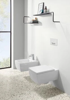Villeroy & Boch Memento 2.0 - Wand WC, Abgang Waagerecht, DirectFlush, CeramicPlus, Alpinweiß 4633R0R1 -Villeroy & Boch 83ebb13e345fcabe33d43c14 1
