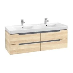 Villeroy & Boch Subway 2.0 - Waschtischunterschrank, 1287x420x449 Mm, 4 Auszüge, Jilm Impresso A69200PN
