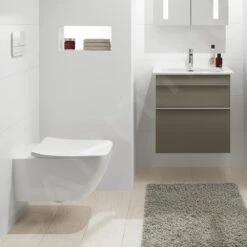 Villeroy & Boch Venticello - WC Sitz Mit Deckel, Weiß 9M79S101 -Villeroy & Boch 8b550a0ea17c6efd79affa5b