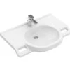 Villeroy & Boch ViCare - Waschbecken Vita 800x550mm, Ohne Überlauf, Mit Hahnloch, AntiBac, CeramicPlus, Alpinweiß 412081T2 -Villeroy & Boch 977b4ea78e34e73e0477b1e0