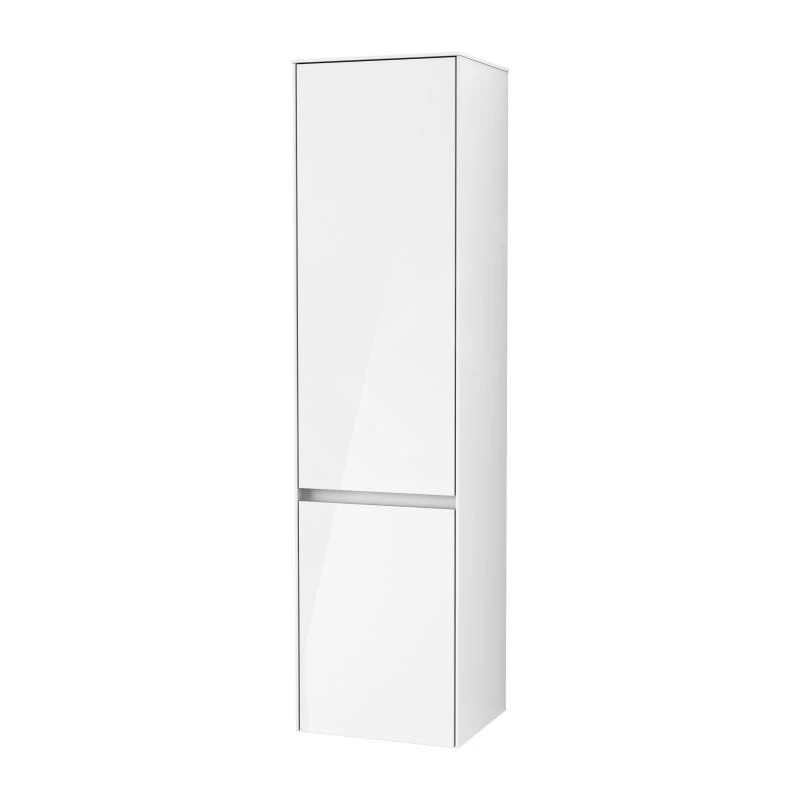 Villeroy & Boch Collaro - Hochschrank, 404x1538x349 Mm, 2 Türen, Türanschlag Links, Glossy White C03300DH 3 Villeroy & Boch Collaro - Hochschrank, 404x1538x349 Mm, 2 Türen, Türanschlag Links, Glossy White C03300DH