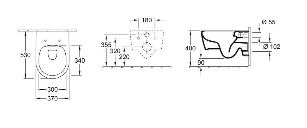 Villeroy & Boch Avento - Wand-WC,SoftClosing, DirectFlush, CeramicPlus, Alpinweiß 5656RSR1 4 Villeroy & Boch Avento - Wand-WC,SoftClosing, DirectFlush, CeramicPlus, Alpinweiß 5656RSR1 – Bild 2