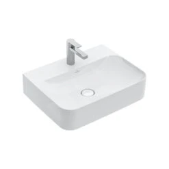 Villeroy & Boch Finion - Waschbecken Mit Verdecktem Überlauf, 600x470 Mm, Mit CeramicPlus, Alpinweiß 41686CR1