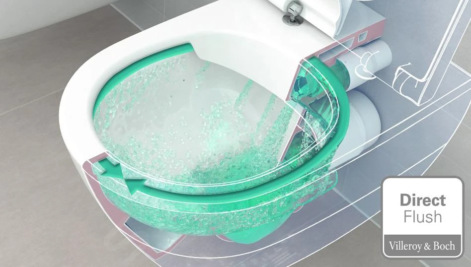 Villeroy & Boch Venticello - Absaugurinal Für Deckel, Anschluss Verdeckt, DirectFlushCeramicPlus, Stone White 5504R1RW 7 Villeroy & Boch Venticello - Absaugurinal Für Deckel, Anschluss Verdeckt, DirectFlushCeramicPlus, Stone White 5504R1RW – Bild 5