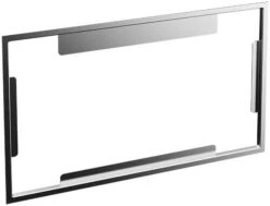 V&B Distanzrahmen ViConnect 26,5x15,7x0,07cm, Flächenbündig, Edelstahl