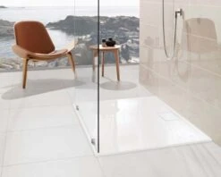 Villeroy & Boch Architectura Metalrim Duschwanne DA1480ARA215V01, 140 X 80 X 1,5 Cm, Weiß -Villeroy & Boch Villeroy and Boch Architectura Metalrim Duschwanne DA1480ARA215V01 140 x 80 x 15 cm weiss 2