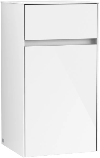 Villeroy & Boch Collaro Seitenschrank C03200DH 40,4x74,8x34,9cm, Anschlag Links, Glossy White 3 Villeroy & Boch Collaro Seitenschrank C03200DH 40,4x74,8x34,9cm, Anschlag Links, Glossy White