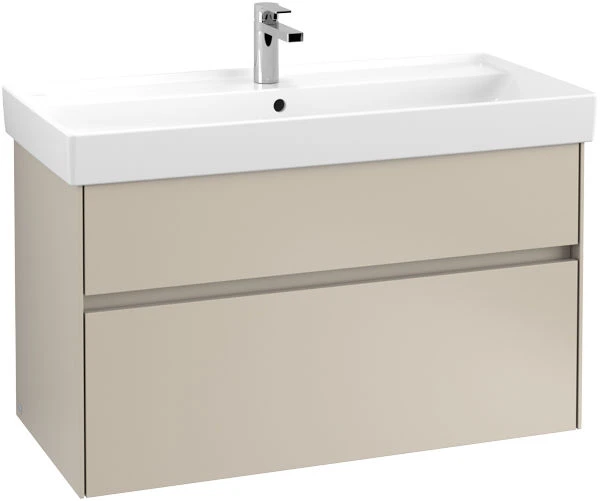 Villeroy & Boch Collaro Waschtischunterschrank C01100VK 95,4x54,6x44,4cm, Soft Grey 3 Villeroy & Boch Collaro Waschtischunterschrank C01100VK 95,4x54,6x44,4cm, Soft Grey