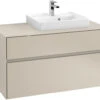 Villeroy & Boch Collaro Waschtischunterschrank C01500VK 100x54,8x50cm, Waschtisch Rechts, Soft Grey -Villeroy & Boch Villeroy and Boch Collaro Waschtischunterschrank C01500VK 100x548x50cm Waschtisch rechts Soft Grey