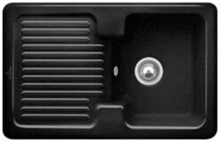 Villeroy & Boch Condor Einbauspüle 674501J0 Mit Ablaufgarnitur Und Handbetätigung, Chromit