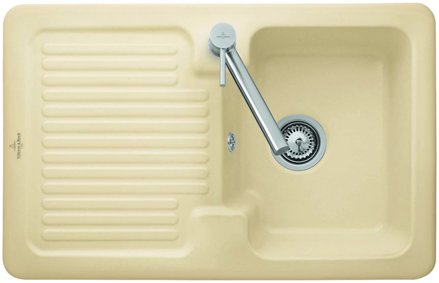 Villeroy & Boch Condor Einbauspüle 674502TR Mit Ablaufgarnitur Und Exzenterbetätigung, Timber 4 Villeroy & Boch Condor Einbauspüle 674502TR Mit Ablaufgarnitur Und Exzenterbetätigung, Timber – Bild 2