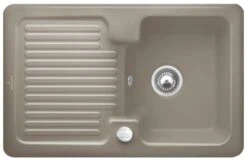 Villeroy & Boch Condor Einbauspüle 674502TR Mit Ablaufgarnitur Und Exzenterbetätigung, Timber