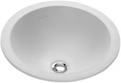 Villeroy & Boch Einbauwaschtisch Loop & Friends Ø 39 Cm, Weiss Ceramicplus, Mit Überlauf