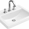 Villeroy & Boch Hommage Einbauwaschtisch 710263R1 63x52,5cm, Weiss Mit Ceramicplus, 1 Hahnloch 1 Villeroy & Boch Hommage Einbauwaschtisch 710263R1 63x52,5cm, Weiss Mit Ceramicplus, 1 Hahnloch -Villeroy & Boch Villeroy and Boch Hommage Einbauwaschtisch 710263R1 63x525cm weiss mit Ceramicplus 1 Hahnloch
