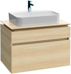 Villeroy & Boch Legato Waschtischunterschrank B75400PD 80x55x50cm, Black Matt Lacquer -Villeroy & Boch Villeroy and Boch Legato Waschtischunterschrank B75400PD 80x55x50cm Black Matt Lacquer 1