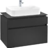 Villeroy & Boch Legato Waschtischunterschrank B75400PD 80x55x50cm, Black Matt Lacquer -Villeroy & Boch Villeroy and Boch Legato Waschtischunterschrank B75400PD 80x55x50cm Black Matt Lacquer
