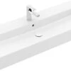 Villeroy & Boch Memento 2.0 Waschtisch 4A22C5RW 120 X 47 Cm, Stone White C-plus, Mit Hahnloch, Mit Überlauf -Villeroy & Boch Villeroy and Boch Memento 2.0 Waschtisch 4A22C5RW 120 x 47 cm Stone White C plus mit Hahnloch mit Ueberlauf
