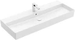 Villeroy & Boch Memento 2.0 Waschtisch 4A22C5RW 120 X 47 Cm, Stone White C-plus, Mit Hahnloch, Mit Überlauf