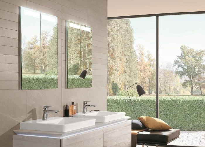 Villeroy & Boch My View-In Spiegelschrank A4356000 60,1 X 74,7 X 10,7 Cm, LED, 2 Türen 4 Villeroy & Boch My View-In Spiegelschrank A4356000 60,1 X 74,7 X 10,7 Cm, LED, 2 Türen – Bild 2