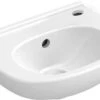 Villeroy & Boch O.Novo Handwaschbecken 53603801 Compact, Mit Überlauf, Hahnloch Rechts, Weiß 2 Villeroy & Boch O.Novo Handwaschbecken 53603801 Compact, Mit Überlauf, Hahnloch Rechts, Weiß -Villeroy & Boch Villeroy and Boch O.Novo Handwaschbecken 53603801 Compact mit Ueberlauf Hahnloch rechts weiss