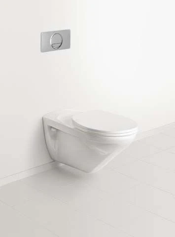 Villeroy & Boch O.Novo WC-Sitz 88236101 Weiss, Scharniere Edelstahl 5 Villeroy & Boch O.Novo WC-Sitz 88236101 Weiss, Scharniere Edelstahl – Bild 3