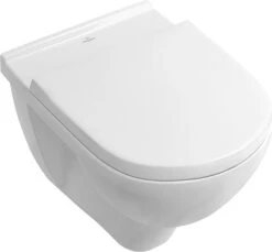 Villeroy & Boch O.Novo Wand Tiefspül WC 5660R0R1 Weiß Ceramicplus, DirectFlush, Spülrandlos