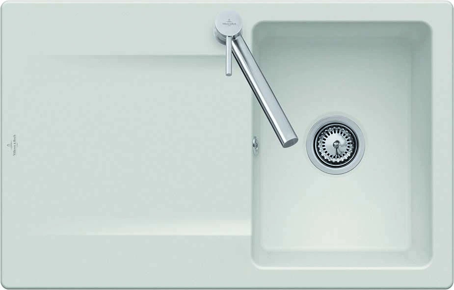 Villeroy & Boch Siluet Einbauspüle 333402SM Mit Ablaufgarnitur Und Exzenterbetätigung, Steam 4 Villeroy & Boch Siluet Einbauspüle 333402SM Mit Ablaufgarnitur Und Exzenterbetätigung, Steam – Bild 2