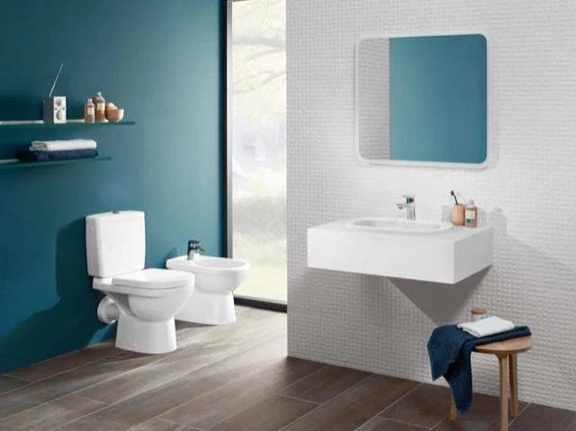 Villeroy & Boch Stand Tiefspül WC O.Novo 566110R1 Weiss Ceramicplus, Für Kombination 4 Villeroy & Boch Stand Tiefspül WC O.Novo 566110R1 Weiss Ceramicplus, Für Kombination – Bild 2