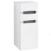 Villeroy & Boch Subway 2.0 Seitenschrank A7120SMS 35,4x85,7x37cm, Links, Griff Silbermatt, Weiss, Weiß Matt -Villeroy & Boch Villeroy and Boch Subway 2.0 Seitenschrank A7120SMS 354x857x37cm links Griff silbermatt weiss weiss matt