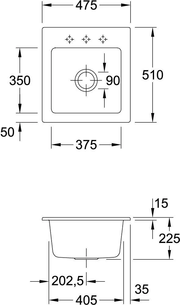 Villeroy & Boch Subway Einbauspüle 678101R1 Mit Ablaufgarnitur Und Handbetätigung, Weiß 5 Villeroy & Boch Subway Einbauspüle 678101R1 Mit Ablaufgarnitur Und Handbetätigung, Weiß – Bild 3