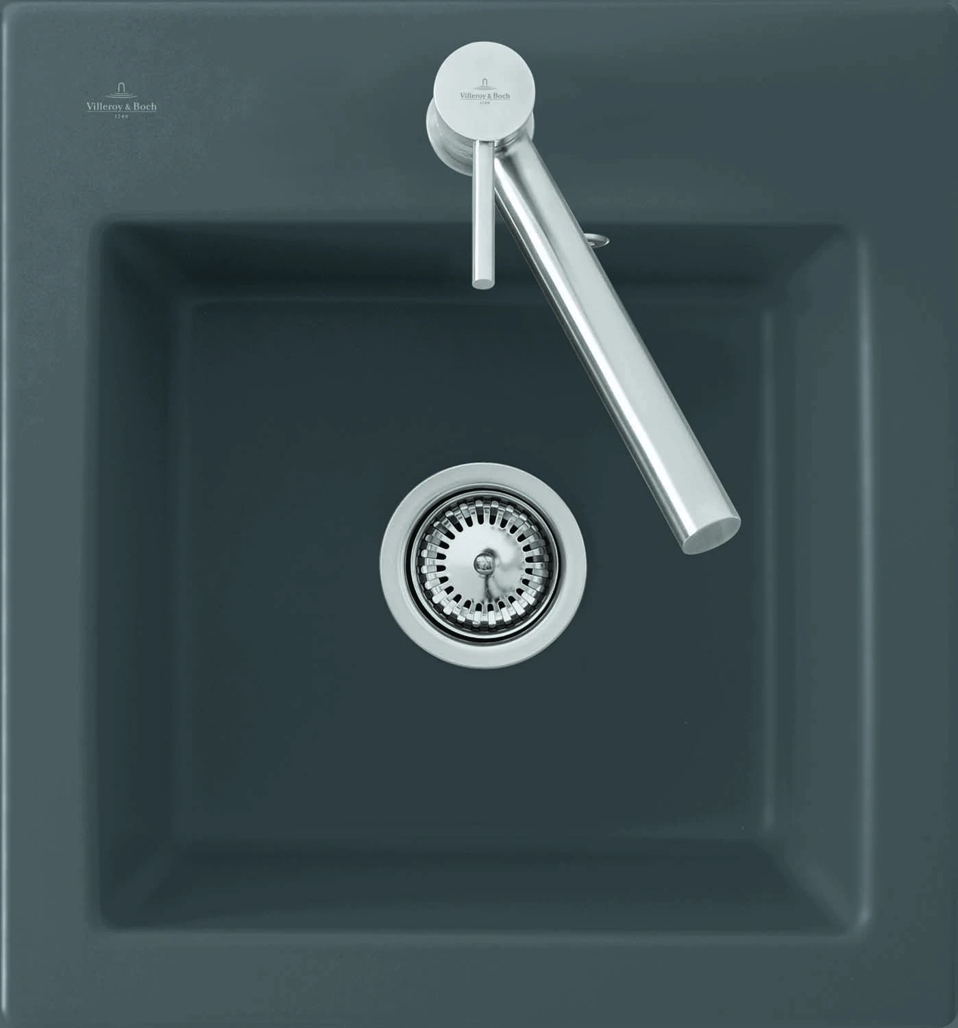 Villeroy & Boch Subway Einbauspüle 678101SL Mit Ablaufgarnitur Und Handbetätigung, Stone 3 Villeroy & Boch Subway Einbauspüle 678101SL Mit Ablaufgarnitur Und Handbetätigung, Stone