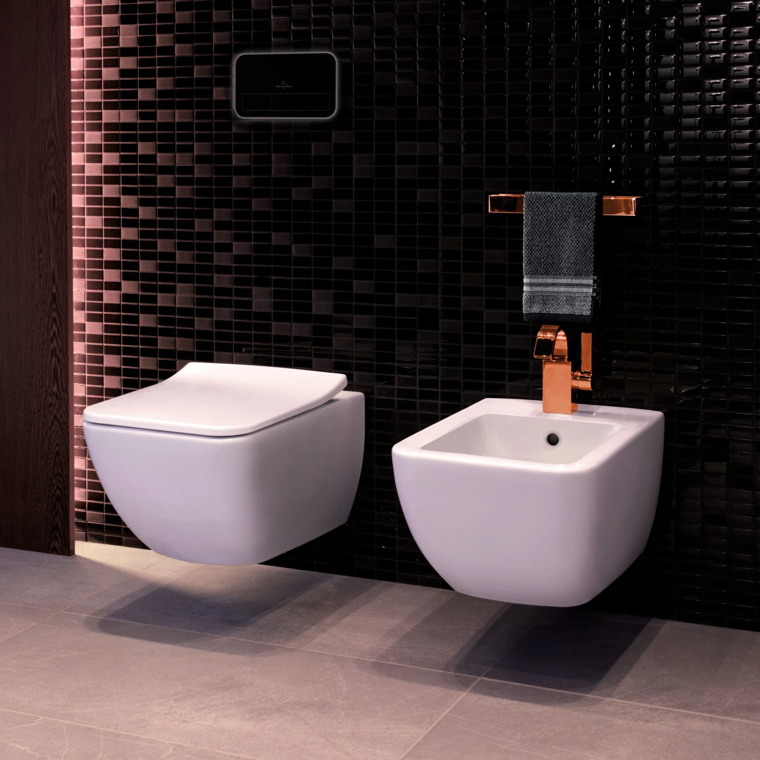 Villeroy & Boch Venticello Wand WC 4611R0R1 56x37,5cm, Weiß Cplus, Spülrandlos, Tiefspüler 9 Villeroy & Boch Venticello Wand WC 4611R0R1 56x37,5cm, Weiß Cplus, Spülrandlos, Tiefspüler – Bild 7