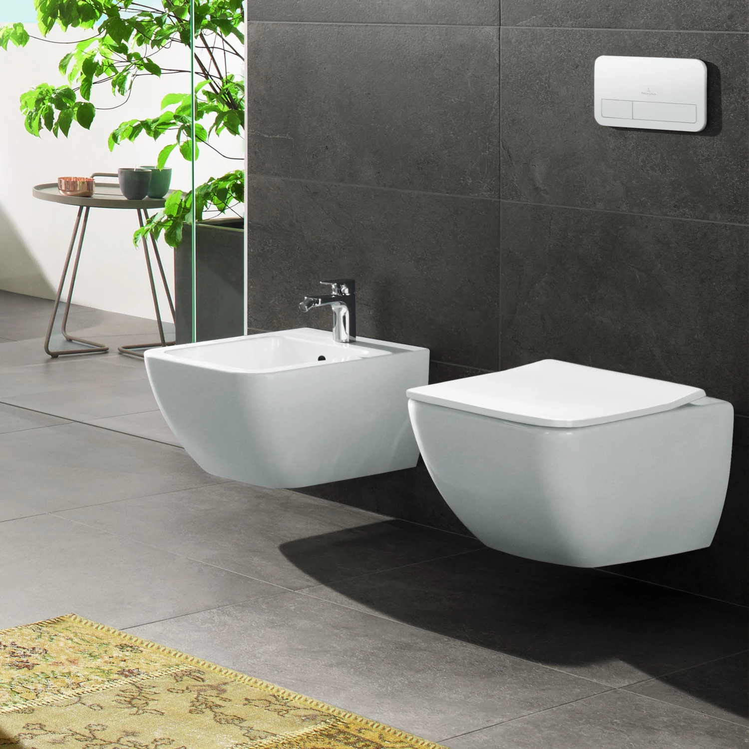 Villeroy & Boch Venticello Wand WC 4611R0R1 56x37,5cm, Weiß Cplus, Spülrandlos, Tiefspüler 10 Villeroy & Boch Venticello Wand WC 4611R0R1 56x37,5cm, Weiß Cplus, Spülrandlos, Tiefspüler – Bild 8