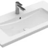 Villeroy & Boch Venticello Waschtisch 4104AL01 100x50 Cm, Weiß, Mit Hahnloch, Mit Überlauf