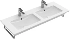 Villeroy & Boch Venticello Waschtisch 4111DJ01 130x50 Cm, Weiss, Ohne Hahnloch, Mit Überlauf -Villeroy & Boch Villeroy and Boch Venticello Waschtisch 4111DJ01 130x50 cm weiss ohne Hahnloch mit Ueberlauf 1
