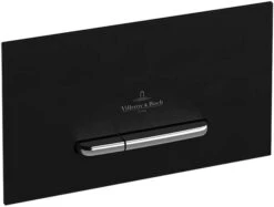 Villeroy & Boch ViConnect WC-Betätigungsplatte 922169D8 Anthracite Matt, Kunststoff, Tasten Chrom Matt