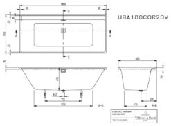Villeroy Und Boch Collaro Rechteck-Badewanne UBA180COR2JV-01 180x80cm, Einbauausführung Gold, Wannenfarbe Weiß Alpin 5 Villeroy Und Boch Collaro Rechteck-Badewanne UBA180COR2JV-01 180x80cm, Einbauausführung Gold, Wannenfarbe Weiß Alpin -Villeroy & Boch Villeroy und Boch Collaro Rechteck Badewanne UBA180COR2JV 01 180x80cm Einbauausfuehrung Gold Wannenfarbe weiss alpin 1