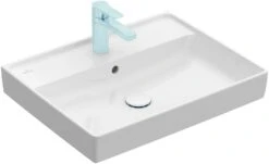 Villeroy Und Boch Collaro Waschtisch 4A3360R1 Mit Überlauf, 60x47cm, Weiß C-plus