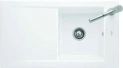 Villeroy Und Boch Flächenbündige Spüle 33072FJ0 Mit Ablaufgarnitur Und Exzenterbetätigung, Chromit