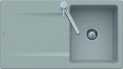 Villeroy Und Boch Flächenbündige Spüle 33352FR1 Mit Ablaufgarnitur Und Exzenterbetätigung, Weiß