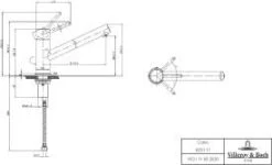 Villeroy Und Boch Küchenarmatur Como 925111LE ND, 12,5 L/min, Flexible Anschlussschläuche, Edelstahl Massiv, Poliert -Villeroy & Boch Villeroy und Boch Kuechenarmatur Como 925111LE ND 125 l min flexible Anschlussschlaeuche Edelstahl massiv poliert 2