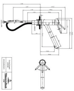 Villeroy Und Boch Küchenarmatur Como Shower 925200LC 12,6 L/min, Ausziehbar, Edelstahl Massiv -Villeroy & Boch Villeroy und Boch Kuechenarmatur Como Shower 925200LC 126 l min ausziehbar Edelstahl massiv 4
