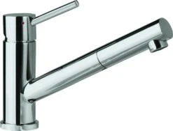 Villeroy Und Boch Küchenarmatur Como Shower 925200LE 12,6 L/min, Ausziehbar, Edelstahl Massiv, Poliert