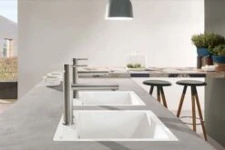 Villeroy Und Boch Küchenarmatur Como Shower Sky 927900LC 7,8 L/min, Ausziehbar, Edelstahl Massiv -Villeroy & Boch Villeroy und Boch Kuechenarmatur Como Shower Sky 927900LC 78 l min ausziehbar Edelstahl massiv 3