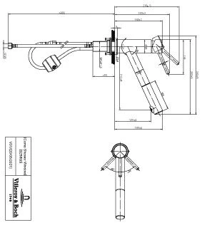 Villeroy Und Boch Küchenarmatur Como Window 925800LC 8,6 L/min, Umlegbar, Ausziehbar, Edelstahl Massiv 4 Villeroy Und Boch Küchenarmatur Como Window 925800LC 8,6 L/min, Umlegbar, Ausziehbar, Edelstahl Massiv – Bild 2